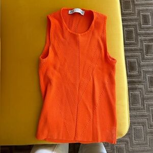 Zara Orange Top